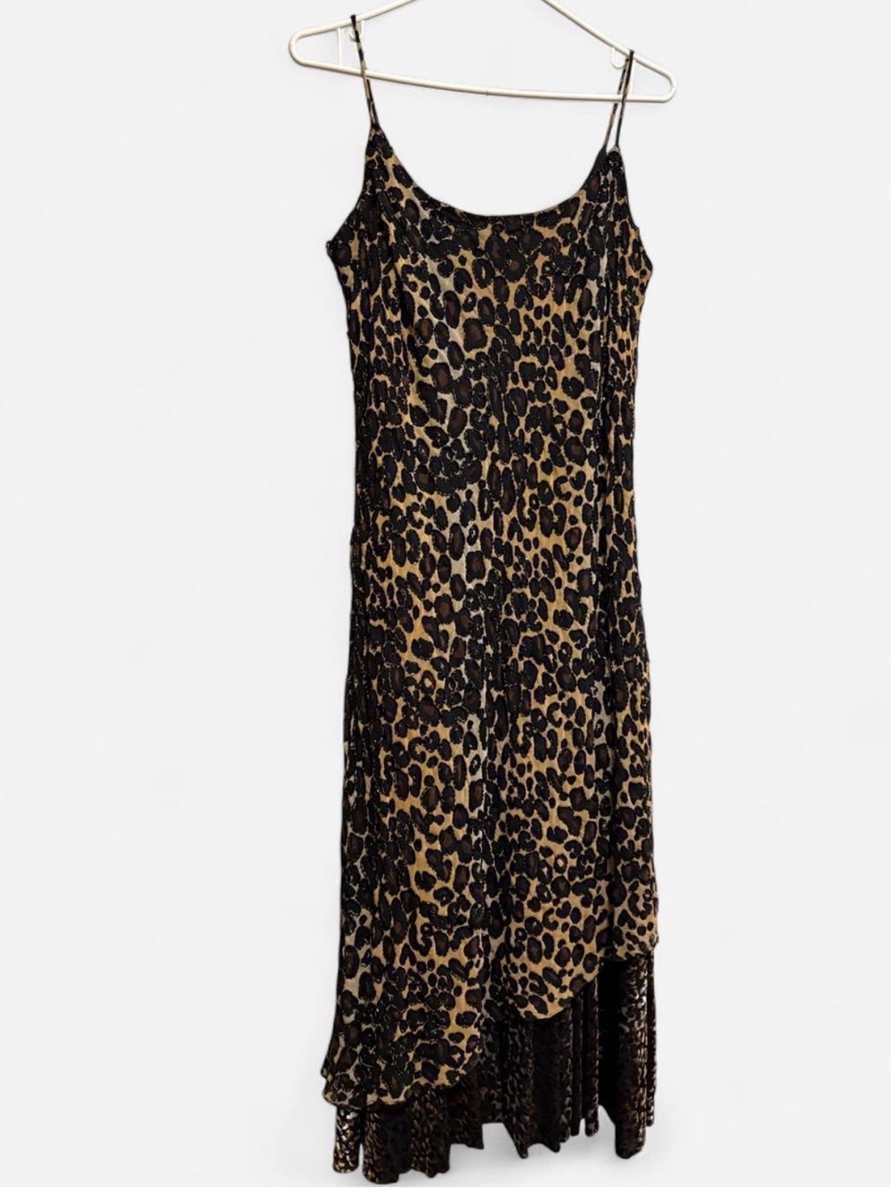 Vintage Leopard Print Dress